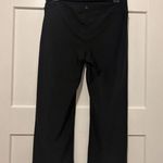 prAna Mid Rise Flare Cropped Black Yoga Workout Athletic Pants Women’s Medium Photo 6
