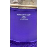Jessica London  bright purple short sleeve blouse size 26/28 Photo 1