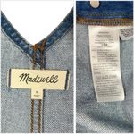 Madewell Adirondack Short Overalls in Benham Wash Photo 9