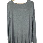 Free People  We the Free Light Gray Malibu Thermal Long Sleeve XS Photo 2