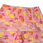 Lilly Pulitzer Skirt Skort Pink Spanish Tile Pineapple Pattern Vintage Size 8 Photo 8