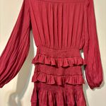 Mustard Seed Maroon Mini Dress Photo 1