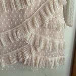 BCBGMAXAZRIA  Pleated Tulle Mini Dress in Regal Champagne Photo 5