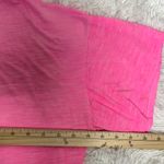 Peach Love California  Bright Pink V-Neck Tee Photo 4