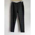 Alexander Jordan Plaid Cropped‎ Pants Womens M Mid Rise Tummy Control Slimming Black Size M Photo 5