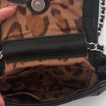 Aimee Kestenberg  fierce and fab shearling chain leather flab mini micro purse Photo 4