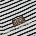 Ralph Lauren Womens Polo Stripe Suede Elbow Patch Long Sleeve Shirt Size XL Photo 3