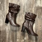 Style & Co . Dark Brown Heeled Boots Size 9.5 Photo 8
