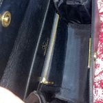 Valentino Garavani  Black Crossbody Bag with Gold Accents Photo 12