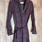 Bob Timberlake NEW Women's Long Sleeve Red Plaid Checkered Dress Size Large $54 Photo 0