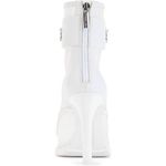 Karl Lagerfeld Paris Blayze Peep Toe Mesh Stiletto Heel Ankle Bootie Size 9.5M Photo 2