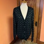 VTG Y2K Chunky Grandpa Cardigan Oversized Cozy Knit Size L Photo 10
