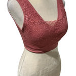 Phoebe & Me Lace Bralette in Dusty Rose Pink Size 1X Photo 0