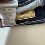 MOTHER‎ The Cha Cha Raw Cut Flared Ankle Jeans Size 26 in Girl Crush Blue Photo 11