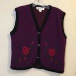 Diversity sweater vest M Purple Size M Photo 3