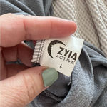 Zyia  texture hoodie sweatshirt blue/grey‎ Photo 6