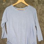 Fresh Produce  Striped Long Sleeve Tee Casual Cotton Womens Medium Photo 1