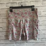 Evolution and creation  multicolored floral print high waist bike shorts XL Photo 0