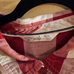 Riders By Lee  Indigo 3X Red and White Buffalo Plaid Top Photo 1