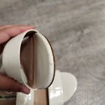 Karl Lagerfeld  White Sandals Size 6½ Photo 7