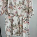 Bloomchic  plus size floral babydoll flowy sheer short sleeve 18/20 sweetheart Photo 8