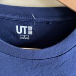 Uniqlo  Twin Shootout Manga UT T-Shirt Mens Size S Blue Soccer Captain‎ Tsubasa Photo 1