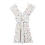 Club Monaco  Portiana Pattern Dress Striped Floral Photo 2