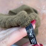 Free People Britt’s knits green fuzzy infinity scarf Photo 2