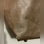 A Rare Vintage Lanvin Champagne Zippered Large Beautiful Leather Tote Handbag Tan Photo 6