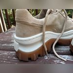 Bronx Jaxstar W/Gum Sole Women Neutral Suede Chunky Streetwear Sneakers|Sz:36EU Tan Size 5 Photo 10