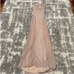 Mac Duggal Ieena for 26079 Slip Rose Quartz Gown Prom Dress sz 0 Photo 2