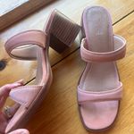 Madewell  Double Strap Heeled Mule Sandals size 9 Photo 2