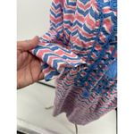 Vineyard Vines 100% cotton embroidered blue pink swim cover up size large Photo 7