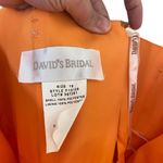 David's Bridal Y2K Formal Dress Size 18 Strapless Empire Waist Embellished Bodic Photo 3