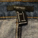 Forever 21  lace up denim mini skirt Photo 3