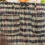 Scotch & Soda NWT  SPECIAL TWEED MINI Short Multi color Side Zip Pockets SKIRT M Photo 9