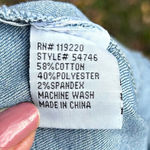 Love 83 Stretch Denim Strapless Corset Flare Bell Bottom Jumpsuit~M~ Photo 5