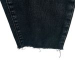 BDG  Size 26x29 Jeans Black Dark Wash‎ Raw Hem high Rise Twig Skinny Ankle Denim Photo 4