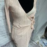 Sweet Claire Apricot Wrap Dress By Small Photo 8