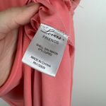 Lovers + Friends NWT  Anzen Gown Sz Large Coral Pink Strapless Maxi Slit‎ Wedding Photo 6