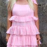 ASOS Pink Tier Ruffle Dress Photo 0