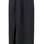 Lovers + Friends Lovers‎ and Friends Black Cordoba Maxi Dress Leg Slit Lace Trim, Size XS Photo 5