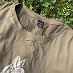 SheIn NWOT Casual Fox Floral Fitted Shirt Photo 2