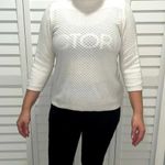 Croft & Barrow  cotton blend 3/4 sleeve knit sweater cotton blend ribbed knit Photo 9