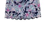 Lilly Pulitzer  Colette Skort Deep Sea Navy‎ Rare Ocean Pink Blue Size 14 Photo 5