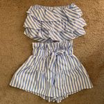 SheIn Blue And White Striped Set Photo 0