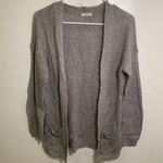Jacqueline de Yong Long Sleeve Cardigan Gray Photo 1