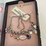 Lucky Brand New  Luck 4 leaf clovers ++ Charm Bracelet Photo 0
