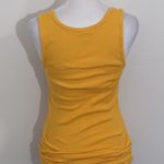 Soffe WVU Yellow Tank Top with Zebra Accents Size Medium West Virginia Tank Top Photo 3
