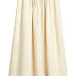 J.Crew  Silk Pull On Skirt Antique White NEW Photo 0